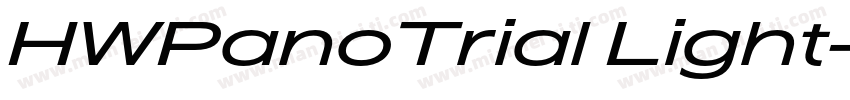 HWPanoTrial Light字体转换
